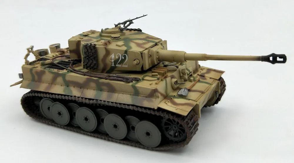 Modelo de tanque Tiger de Alemania 1:72, modelo de colección tipo medio 36215