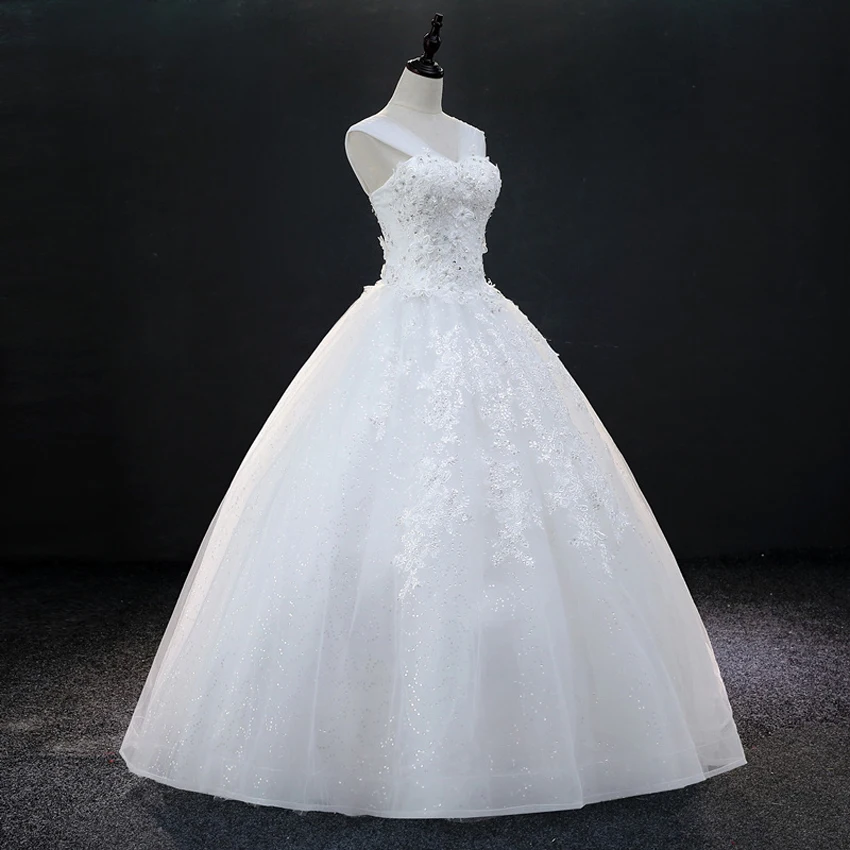 Свадебные платья в мусульманском стиле Vestido De Noiva бальное платье с V образным