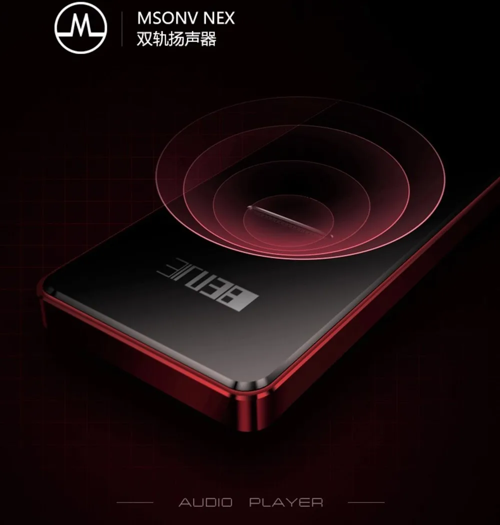 Металлический MP3-плеер Bluetooth 4,2 портативный аудио 4G 8GB музыкальный плеер без потерь со встроенным динамиком fm-радио, рекордер, электронная книга, часы
