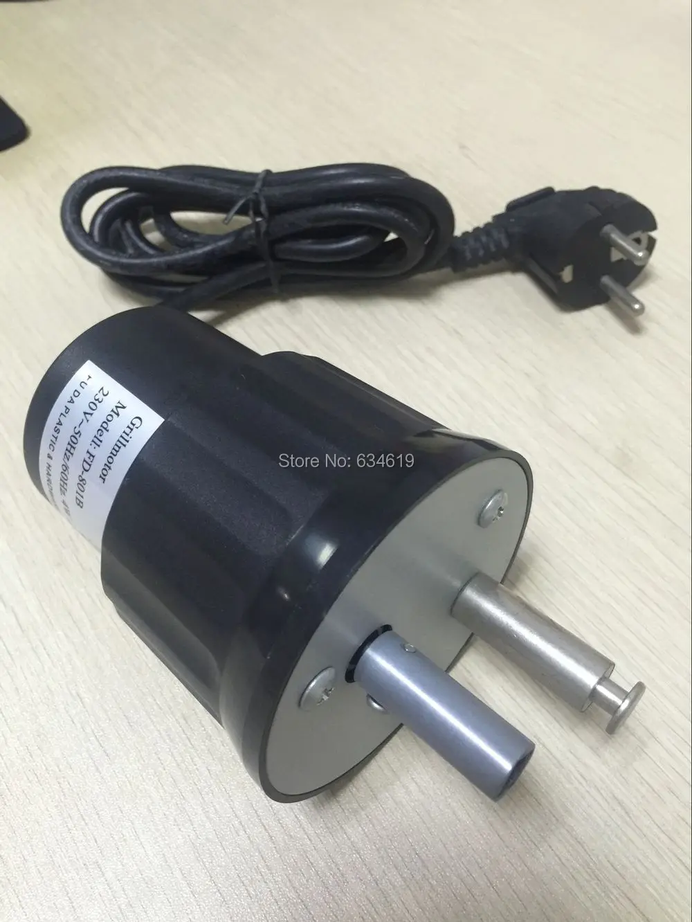 Электродвигатель шашлыка для барбекю вращающийся двигатель с большим крутящим