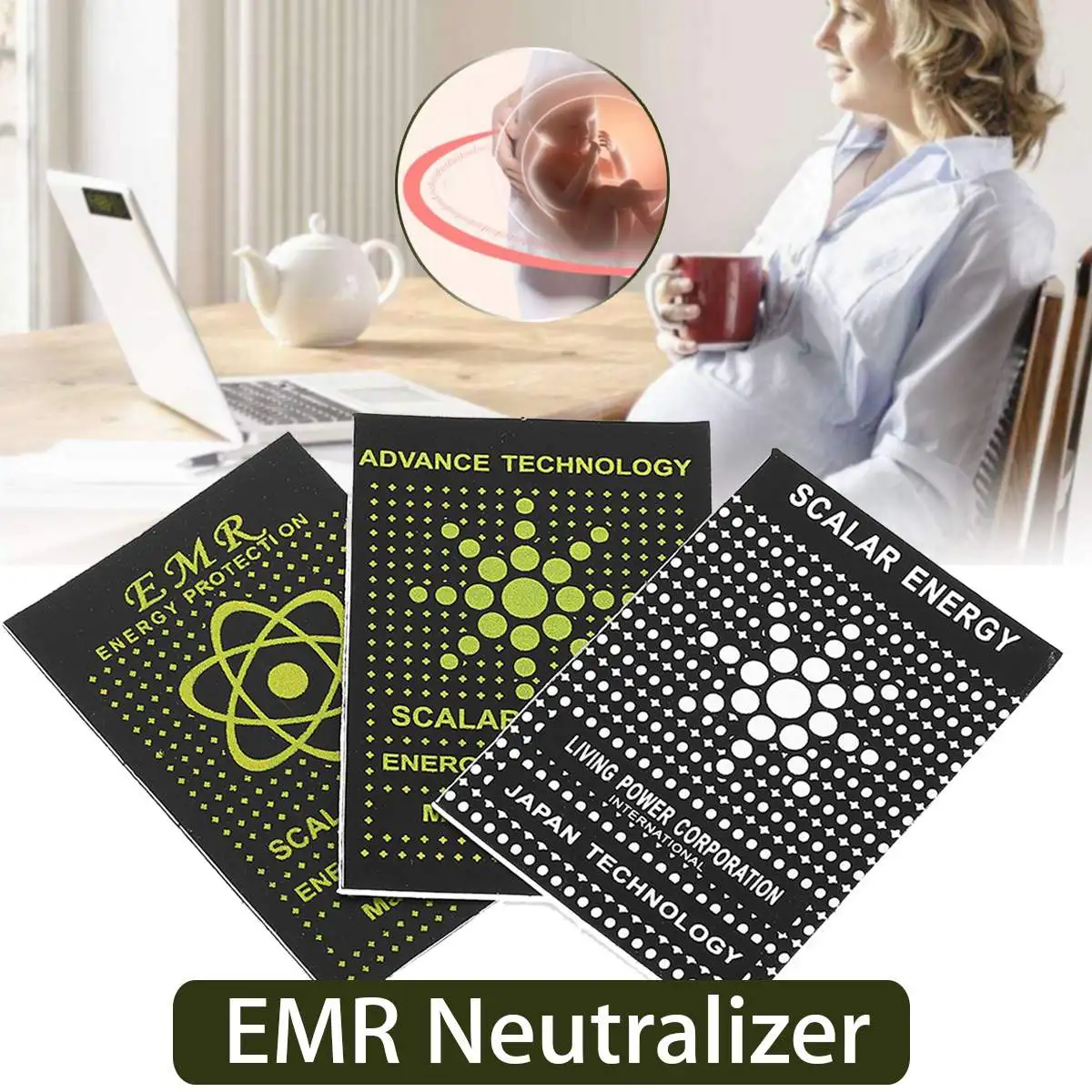 10 шт./партия EMR скалярная энергия телефон стикер анти-радиационный сохраняющий Здоровье Анти EMP EMF защита для беременных женщин