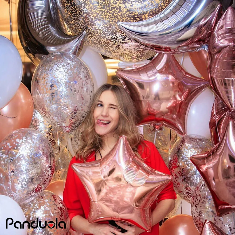 Шар цвета розового золота Eid Mubarak свадебное украшение шар на день рождения