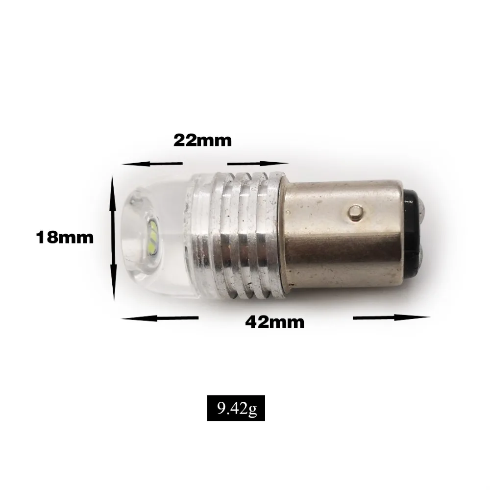 4 шт. светодиодный высокое Мощность 1157 5630 3SMD 10W кри лампы резервные фонари canbus error