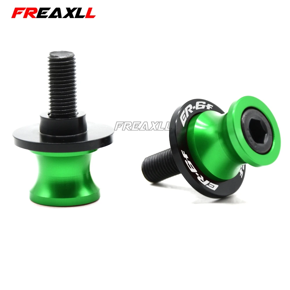 CNC ER-6F аксессуары для мотоциклов 10 мм маятник Катушки слайдер KAWASAKI ER6F ER 6F 2006 2007 2008