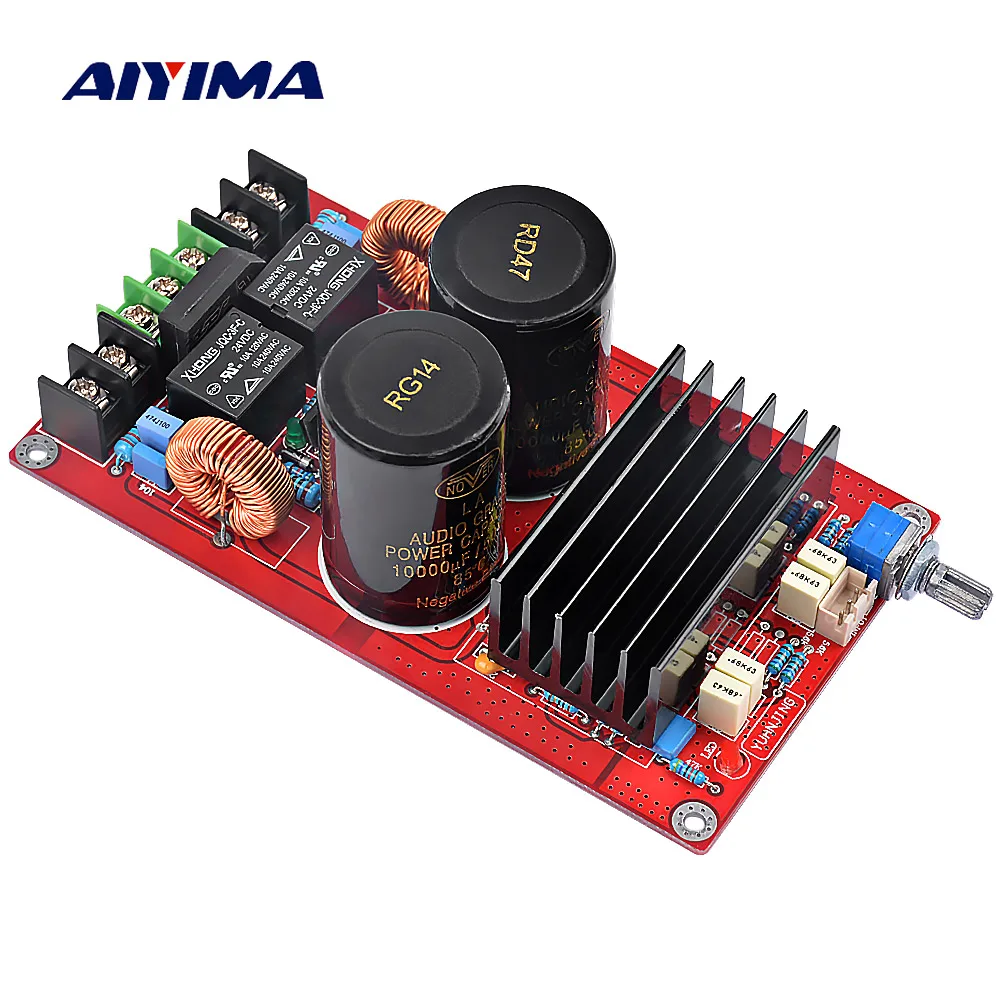 AIYIMA TDA8950 цифровой аудио усилитель доска высокой Мощность 2*120 Вт 2 Канальные