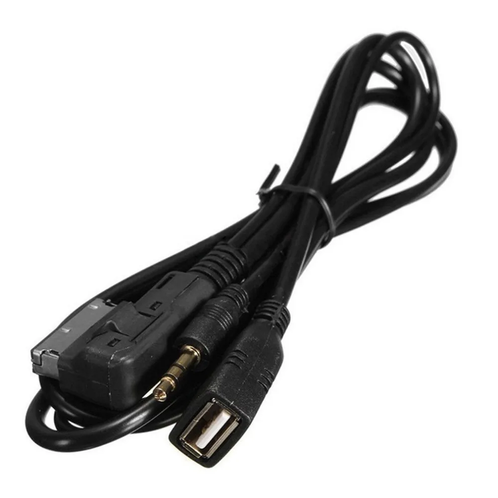 Автомобильный AMI AUX USB кабель для iPhne 6s 5 подходит для Mercedes Benz дропшиппинг