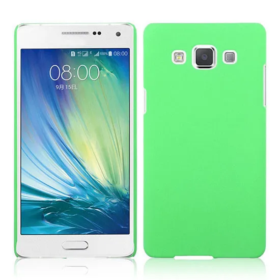 Гибридный жесткий чехол для Samsung Galaxy A3 A5 A7 A8 A9 2016 2017 версия Чехол из матовой кожи