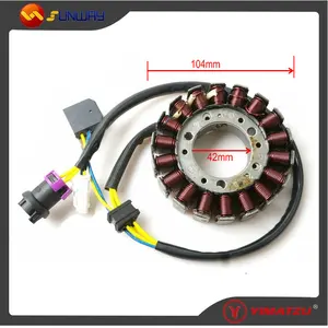 YIMATZU ATV Parts Magneto Stator EEC for FEISHENG-BUYANG XINYUE FA-D300 H300 ATV Quad Bike Big Power