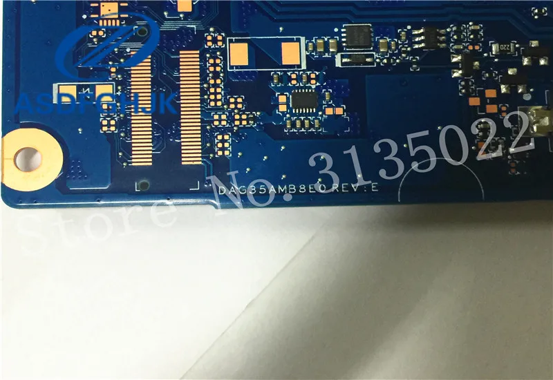 Материнская плата ноутбука 856678 601 для HP 15 AX AX023DX bc015tx материнская DAG35AMB8E0 960M 4 Гб Φ 100%