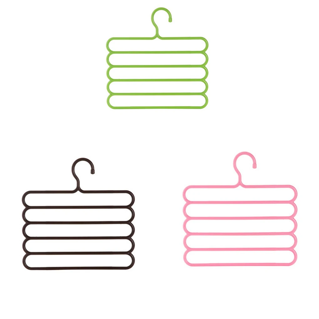 5 слоев вешалка для одежды держатель крюк брюки джинсы шарф пальто | Дом и сад