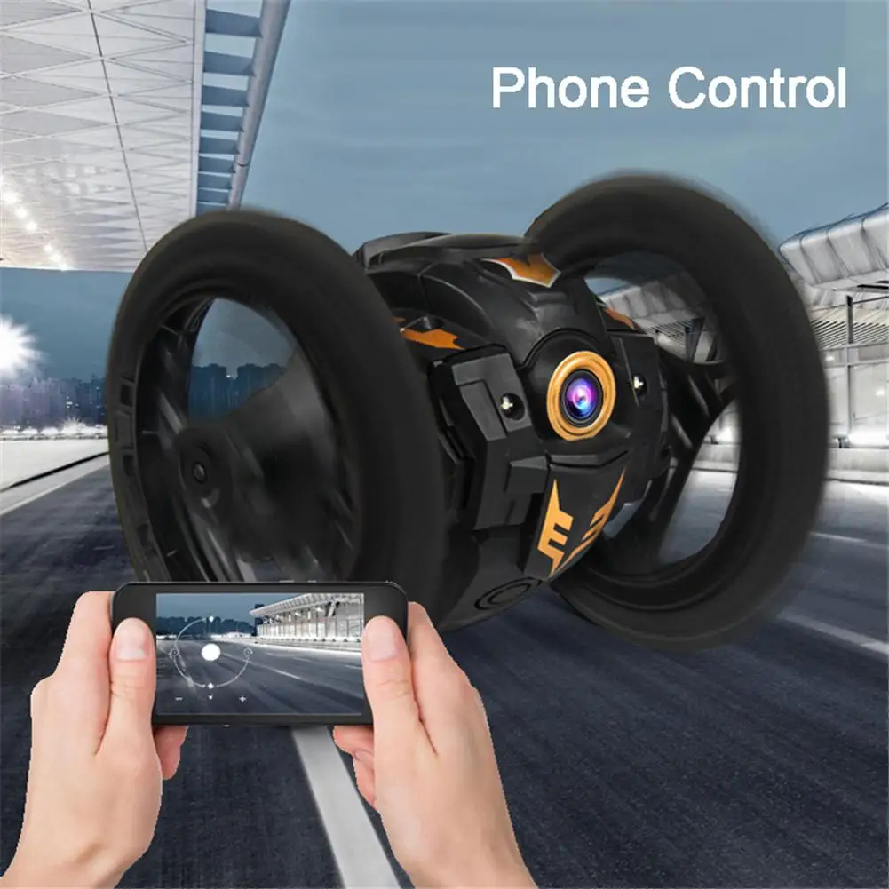 RCtown TAW-C6 Wi-Fi FPV Камера RC Jumping автомобиль скачок высокое Stunt автомобилей с музыкой светодиодный фары RC автомобиль отказов игрушка в подарок