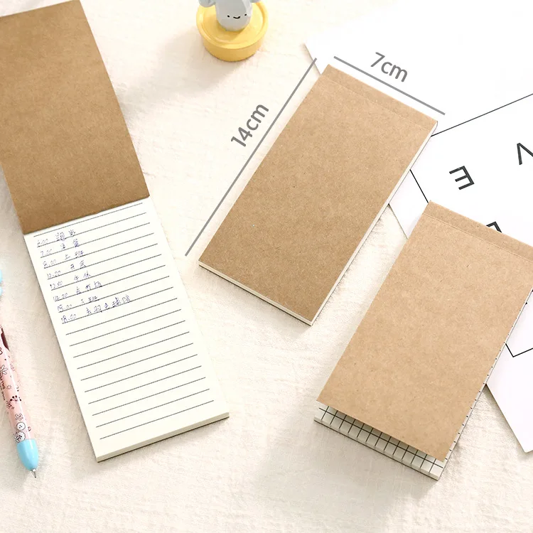 40 PCs environmental protection scratch book can tear small notebook with small notebook TODO plan this leather cover wholesale