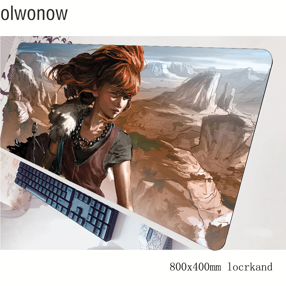Игровой коврик для мыши horizon zero dawn 80x40 см игровой locrkand Настольный ноутбука игровые