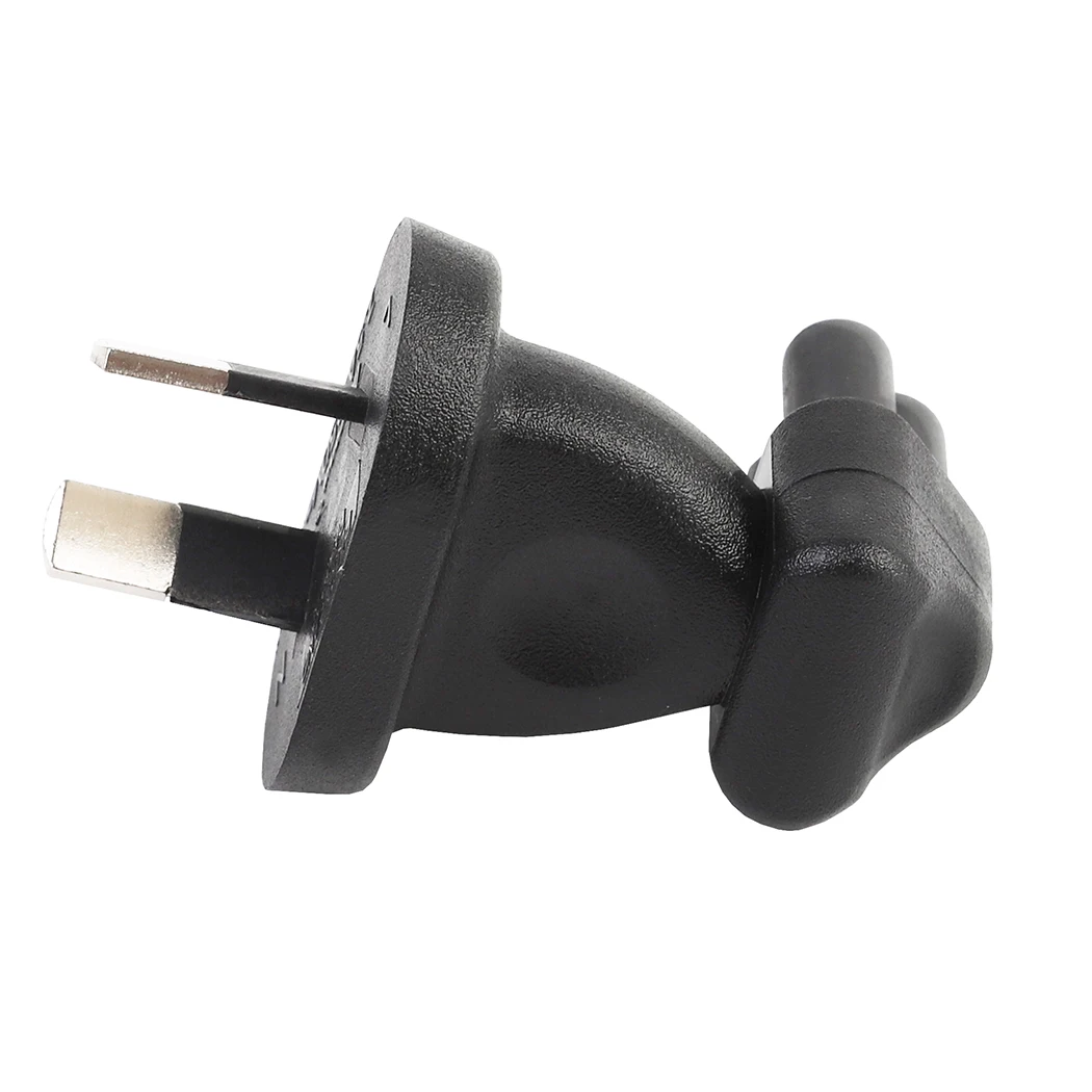 Переходник с AU 2 pin На IEC320 C5 австралийский переходник Pin папа на IEC 320 цветок сливы