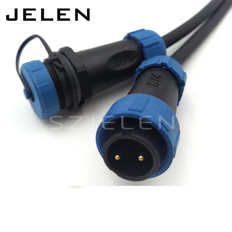 Водонепроницаемый 2-контактный разъем SY17 стандартное подключение питания IP68