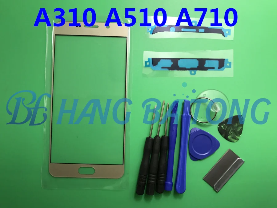Для Samsung Galaxy A3 A5 A7 2016 A310 A310F A510 A510F A710 A710F Сенсорная панель передняя внешняя