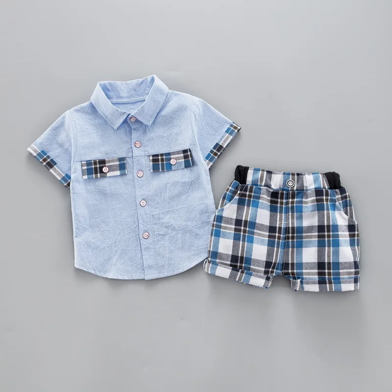 Хлопковая рубашка в клетку для мальчиков на возраст 1-4 года | Детская одежда и
