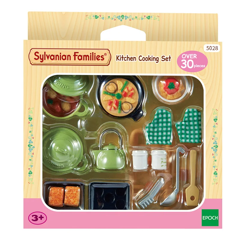 Игрушечный набор для кукольного домика кулинарный приготовления пищи