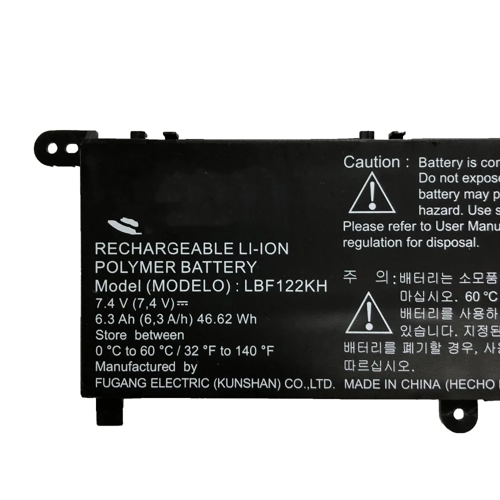Аккумулятор LBF122KH для ноутбука LG Xnote P210 P220 P330 7 4 В Вт/ч|Аккумуляторы ноутбуков| |