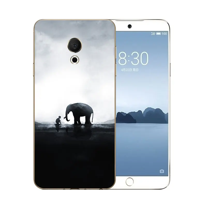 5 46 дюйма для Meilan 15 Lite Meizu M15 Модный Тонкий Мягкий ТПУ силиконовый чехол телефона