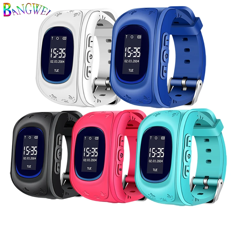 BANGWEI gps Смарт часы детские безопасные SOS Вызов чип второго поколения