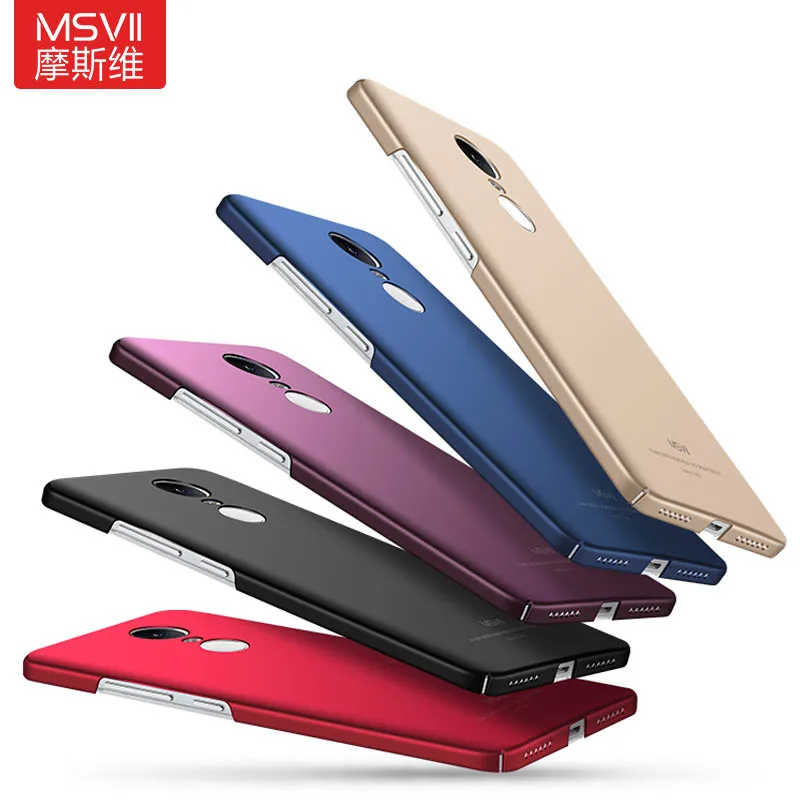 Xiaomi Redmi Note 4x чехол Msvii матовый для 4 глобальная версия Чехол Xaomi PC Note4x x |