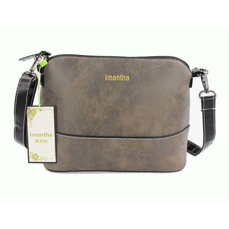 Сумки из нубука в стиле ретро модная маленькая сумка мессенджер на плечо