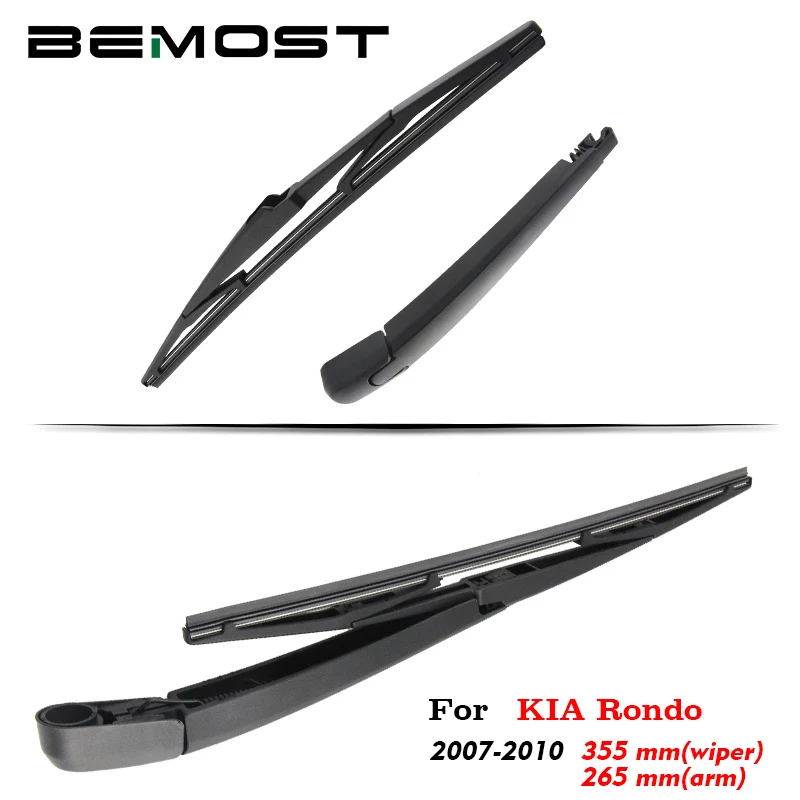 

BEMOST Auto Car Rear Windscreen Winshield Wiper Blade Arm Soft Natural Rubber For Kia Rondo 355mm Hatchback 2007 2008 2009 2010