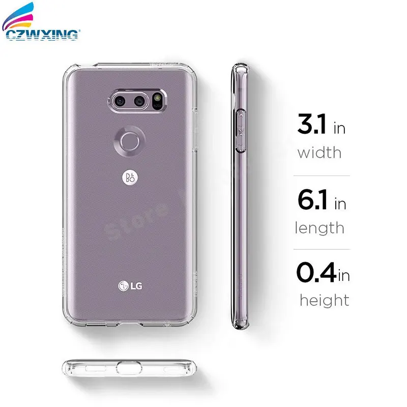 Чехол для LG V30 Plus чехол силиконовый прозрачный ТПУ телефона H930DS V 30 + H930 задняя