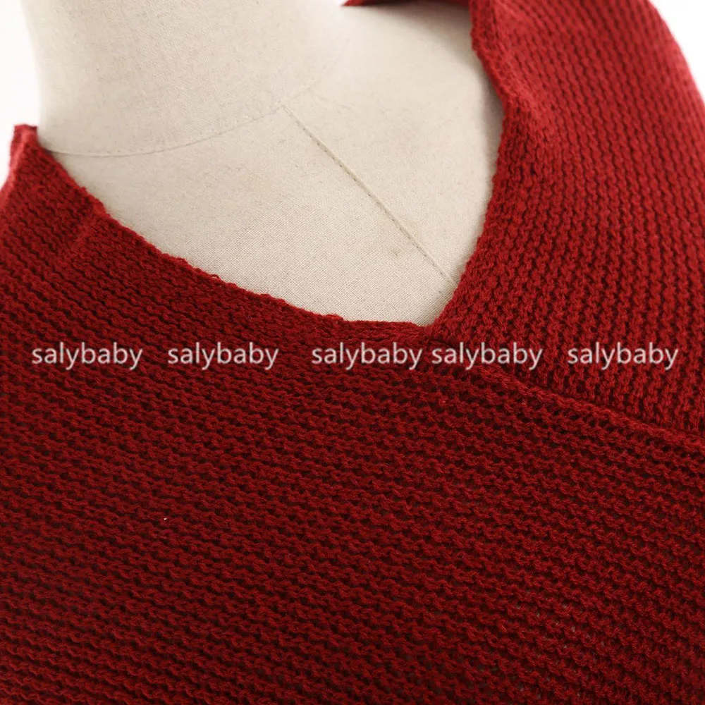 Новинка Модные Разноцветные полосатые вязаные шарфы пончо с кисточками Женское