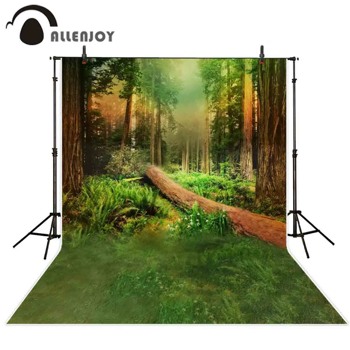 Allenjoy фото фон волшебное зеленое дерево Сказочный для фотосъемки реквизит