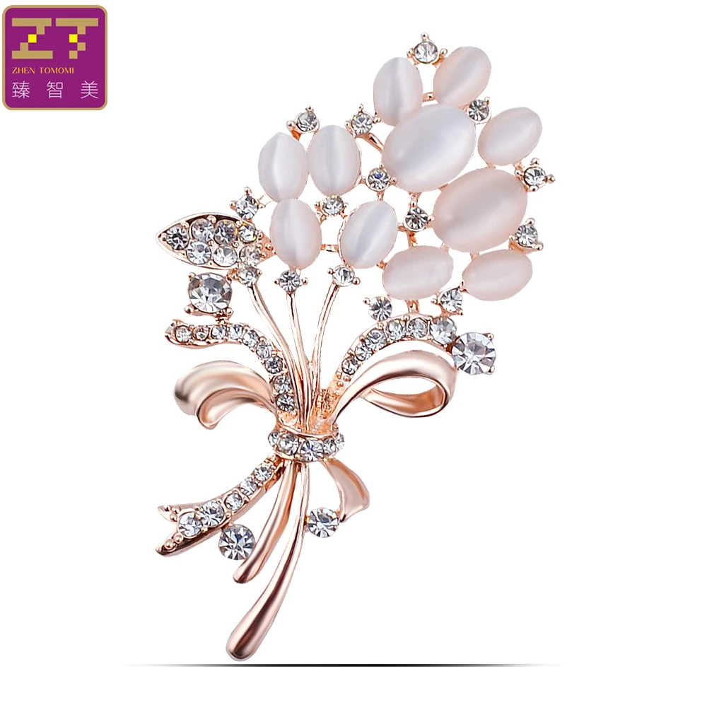 Zhen томоми пирсинг простой элегантный Пшеница опал Стразы шарф пряжки корсаж