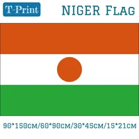 niger national flag 90150cm6090cm1521cm 3x5ft printed banner with brass metal holes 3045cm car flag