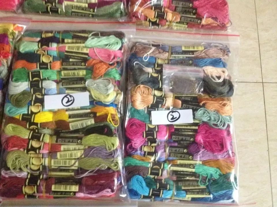 

CXC similar dmc threads Total 70 Pieces Thread----Choose Any Colors----Cross Stitch Embroidery Thread Floss