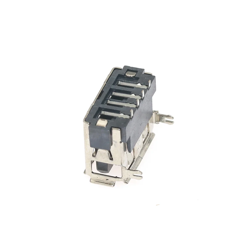 10 шт./партия USB 2,0 Тип A Forefoot 4 Pin 30 в 1.5A USB разъемы Женский Плоский порт разъем хвост розетка электрические клеммы