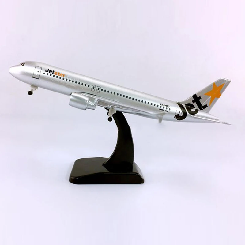 Джейсон пачка 20 см самолет модель самолета Jetstar Аэробус A320 с трёхмерными