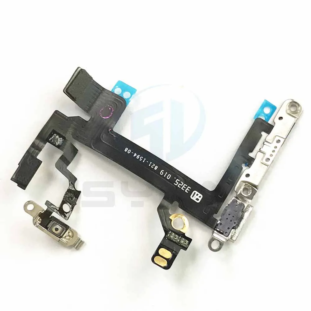 Бесшумный кнопочный переключатель громкости гибкий кабель для iphone 5 5s 6 6 plus 7 7 plus 8 8 plus Кабель голосового управления