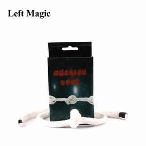 Ropr Knot настолько Быстрый Удивительный узел Волшебные Трюки крупным планом сценические фокусы реквизит новинки комедия ментализм аксессуар illusion83255