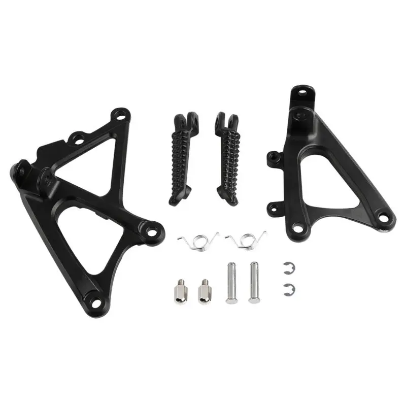 Передняя Подножка для мотоцикла подножки набор кронштейнов Yamaha YZF R1 YZFR1 2009 2014
