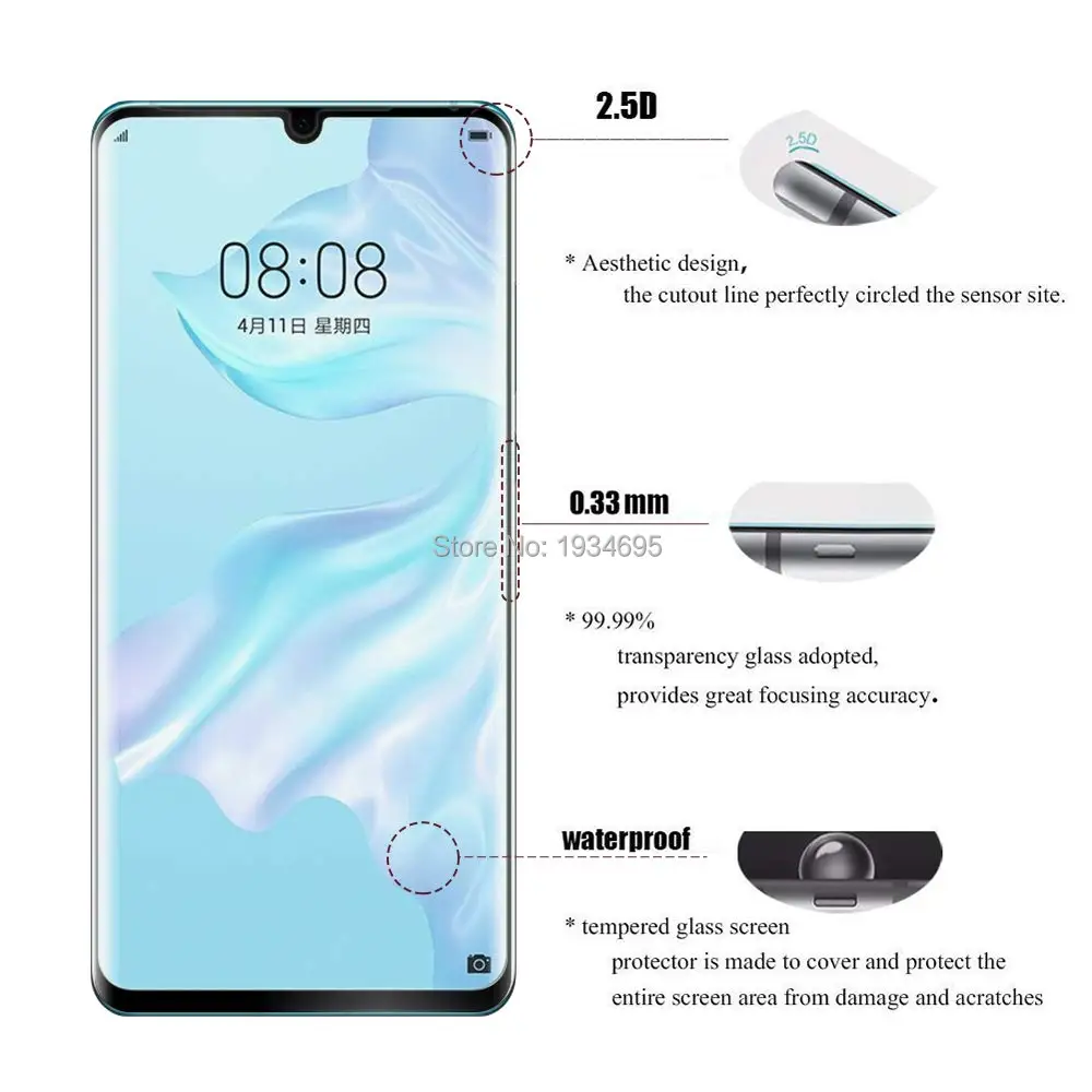 Защитная пленка для экрана huawei mate 30 Pro из закаленного стекла для huawei mate 20 Pro huawei P30 Pro mate 30 Pro 3D полное защитное стекло