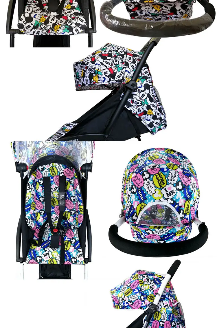 Детская коляска с капюшоном и матрасом для 175 Yoya Baby Throne из ткани Оксфорд с сетчатыми карманами, аксессуары для детской коляски Yoya, подушка для yoyo