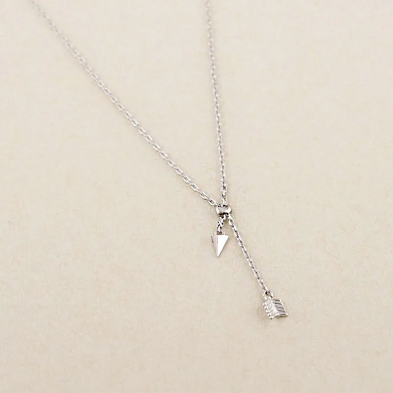 1 шт. модные ювелирные цепи ожерелья со стрелками подвески маленькая бирка