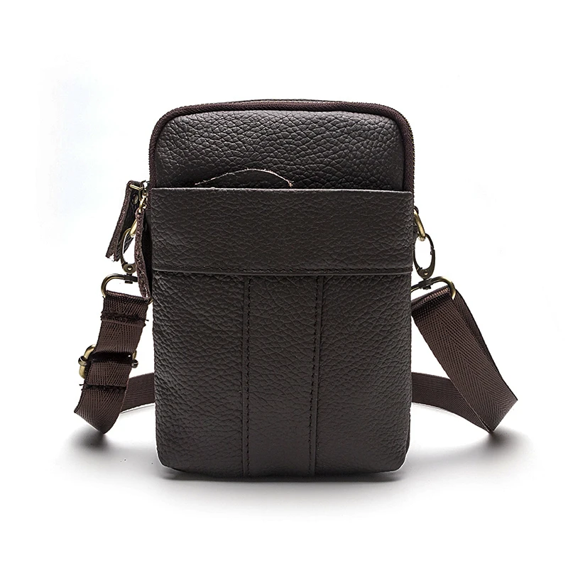 WESTAL сумка из натуральной кожи мужские сумки мессенджеры карман для сотового