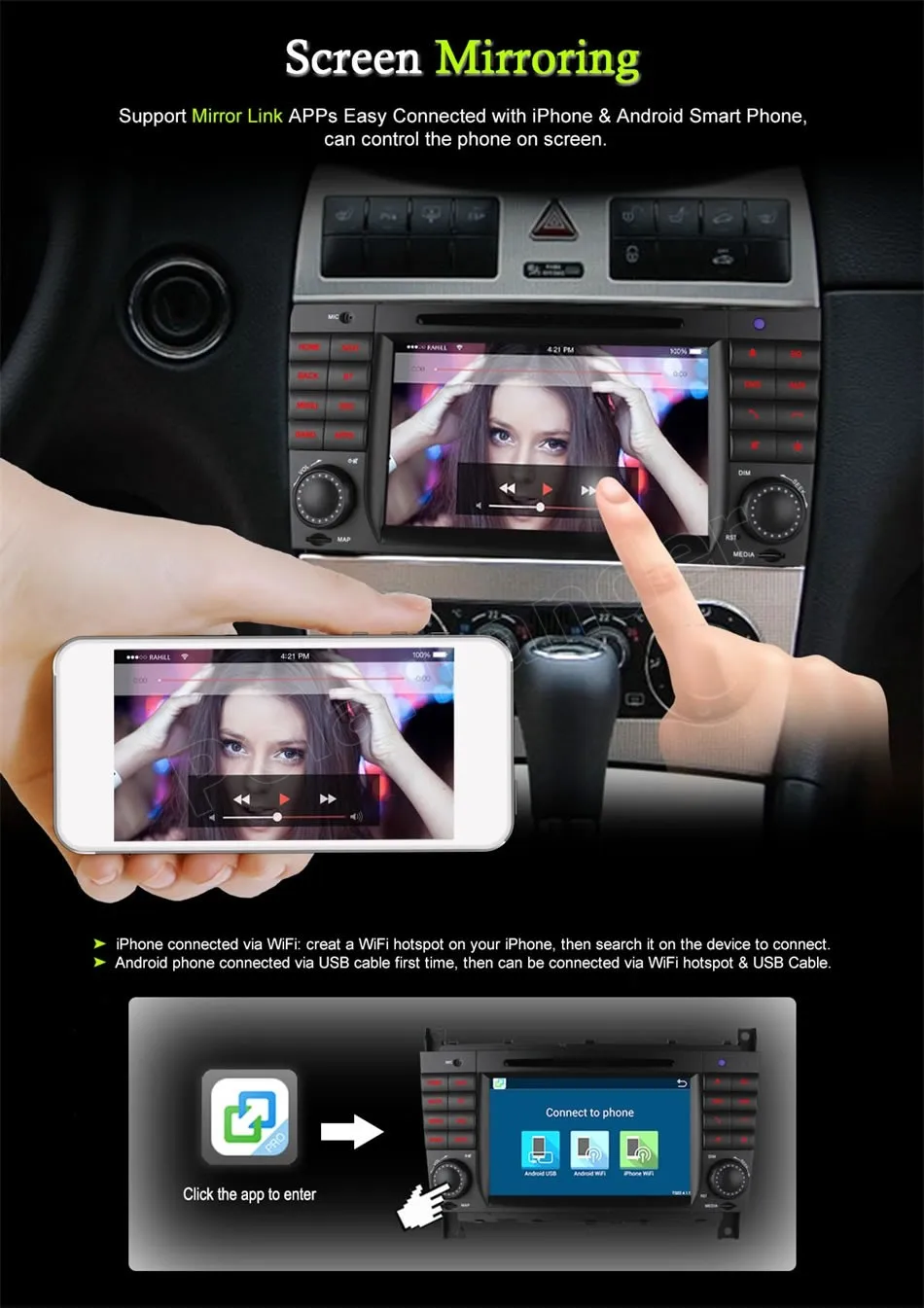 Автомагнитола на Android 6 0 DVD плеер GPS радио для Mercedes BENZ W203 W209 W169 W219 A Class A160 C C180 C200 CLK200