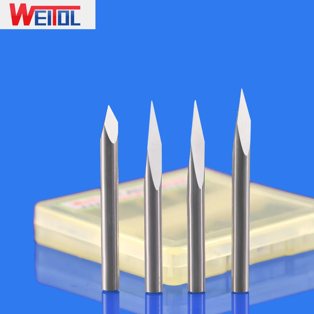 WeiTol 1 шт. 4 мм SHK Карбид 3 резьбы по лицу инструменты для жесткого деревянный