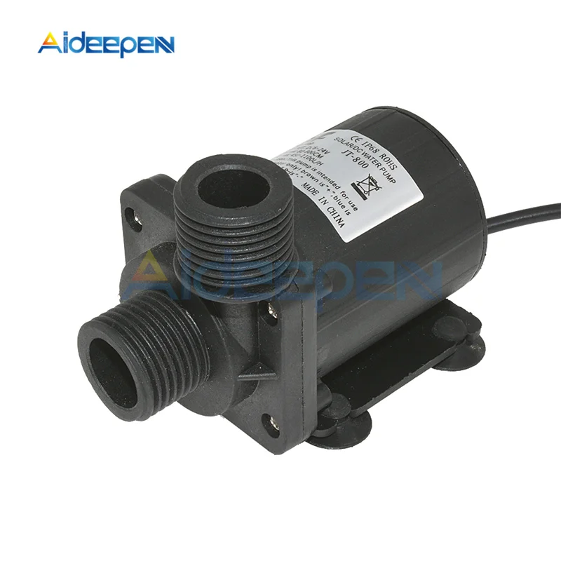 DC 12V 24V 800L/H 5m 22W солнечный бесщеточный двигатель циркуляции воды водяной насос