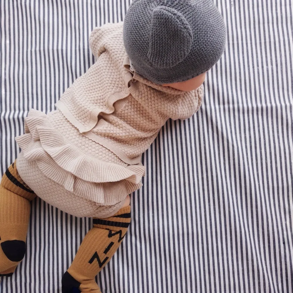 Трикотажные Комбинезоны для маленьких девочек и мальчиков сезон весна-осень