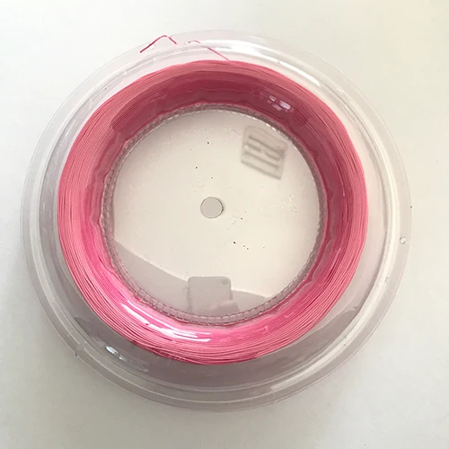 pink POWERTI 3 катушка/лот 0,69 мм бадминтонская ракетка 200 м Катушка для спортзала бадминтон струна хорошего качества как BG65 PX95 - Цвет: pink