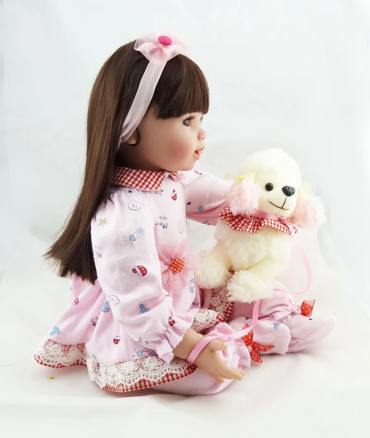 Rebuild doll 20 'simulation baby роскошные аксессуары подарок DH024 кукла игрушка Детские