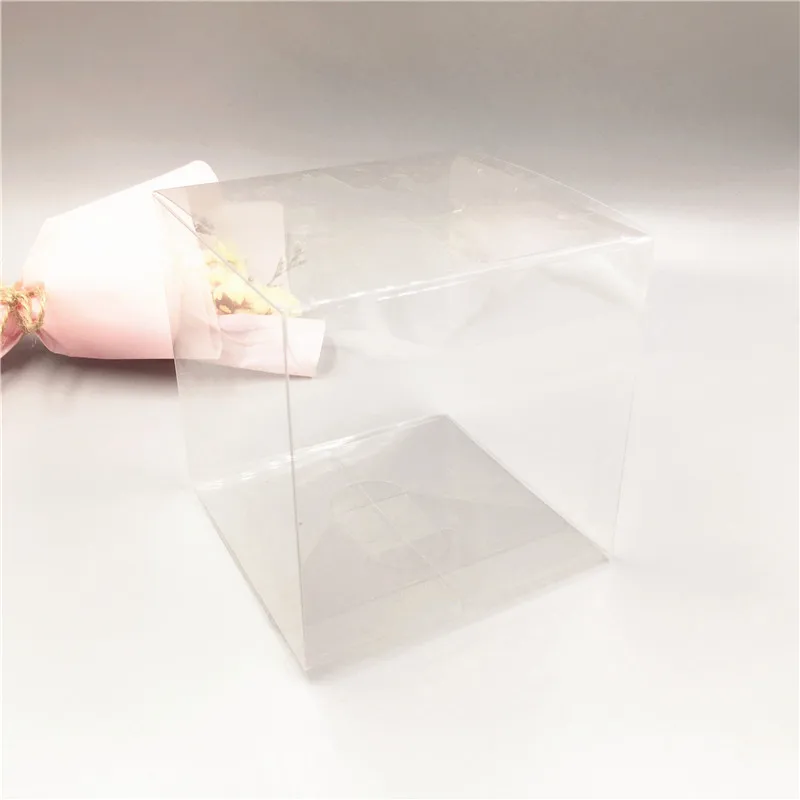 25Pcs Multiple Size Transparent PVC Plastic Box Clear Waterproof Wrapping Pack Gift Carry Case For Decoration Store Doll | Дом и сад